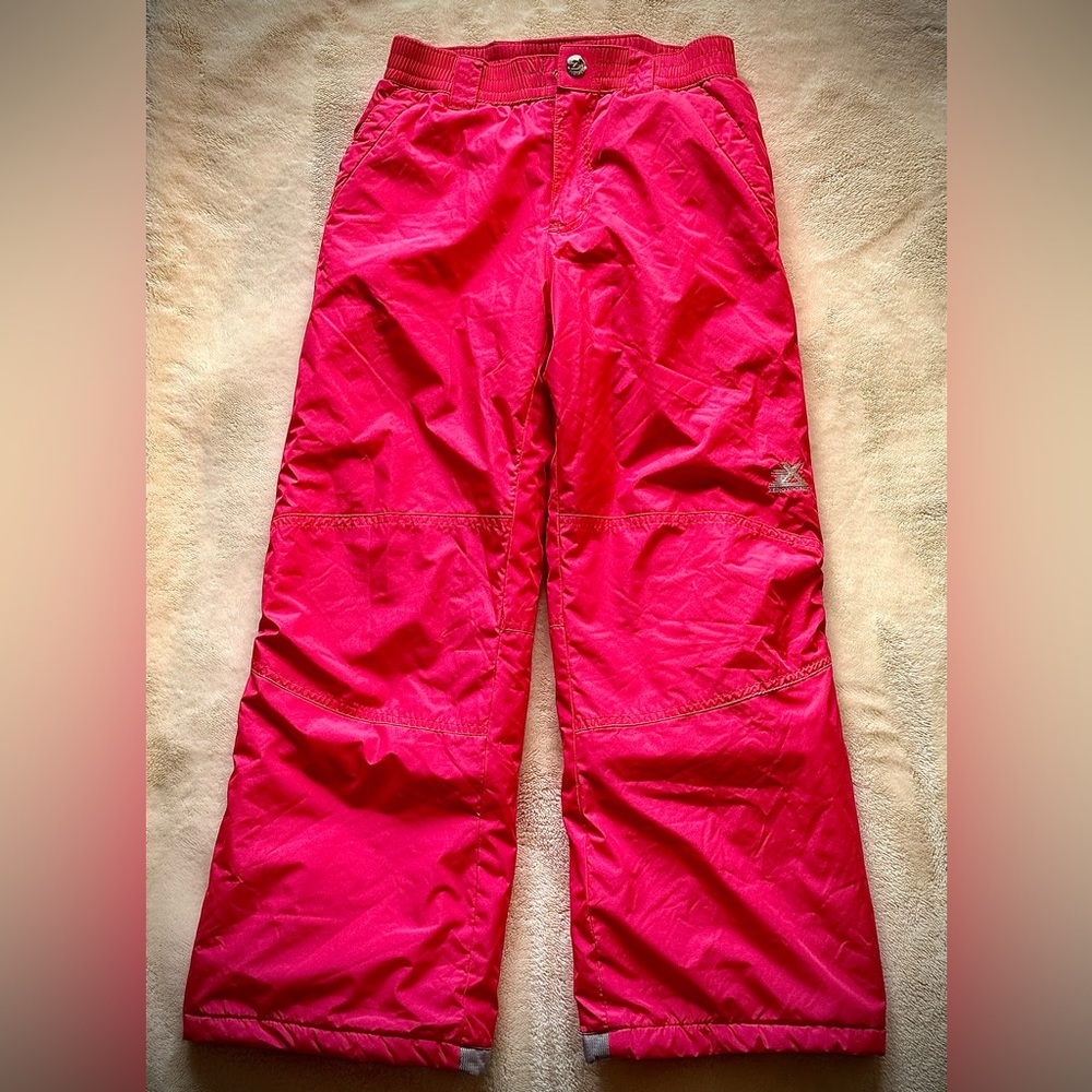 ZeroXposur Kids Pink Ski Pants size 10/12